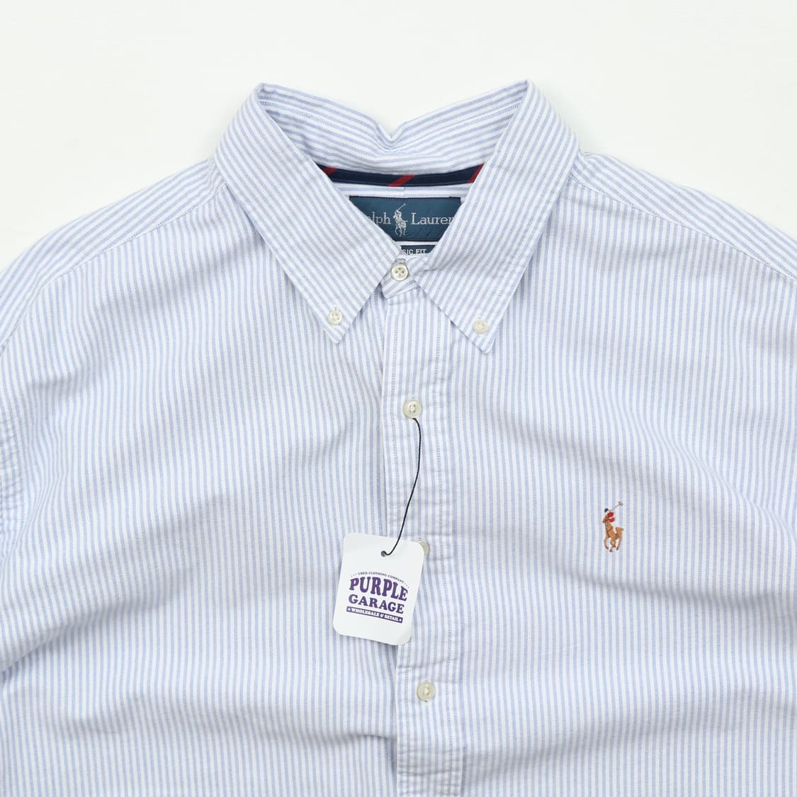 폴로 스트라이프 셔츠 3XL A936 상품이미지2