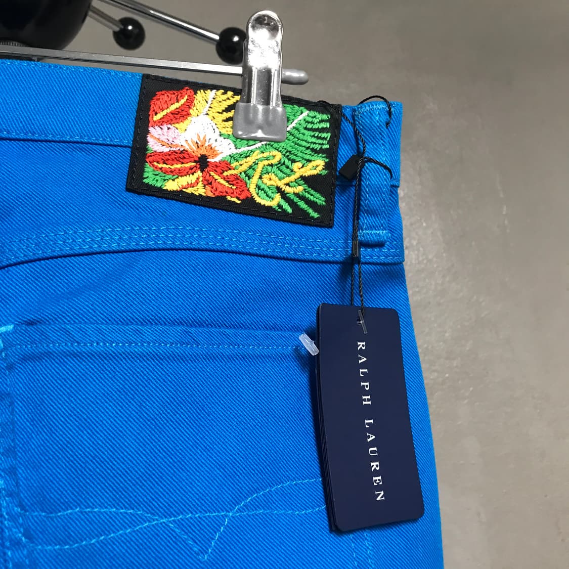 폴로 랄프로렌 코튼 팬츠 블루 27 상품이미지4