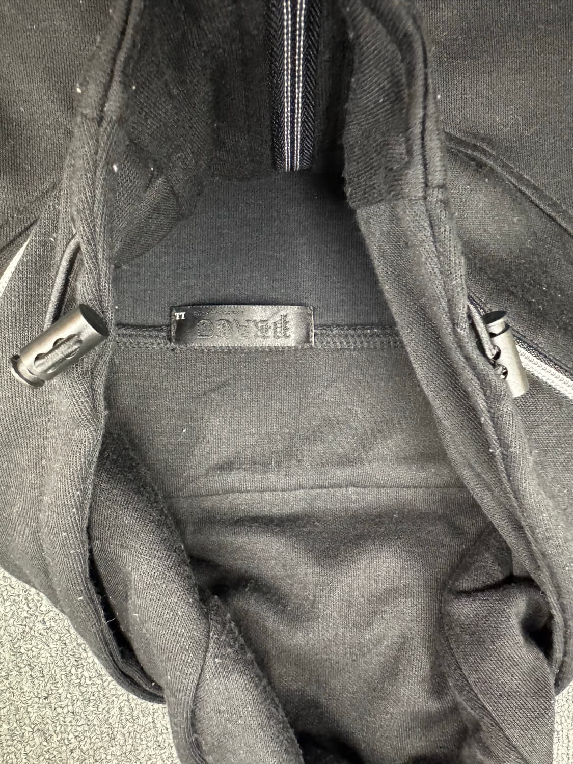 LL)Japanese vintage Y2K 스컬 프린팅 집업 자켓 상품이미지3