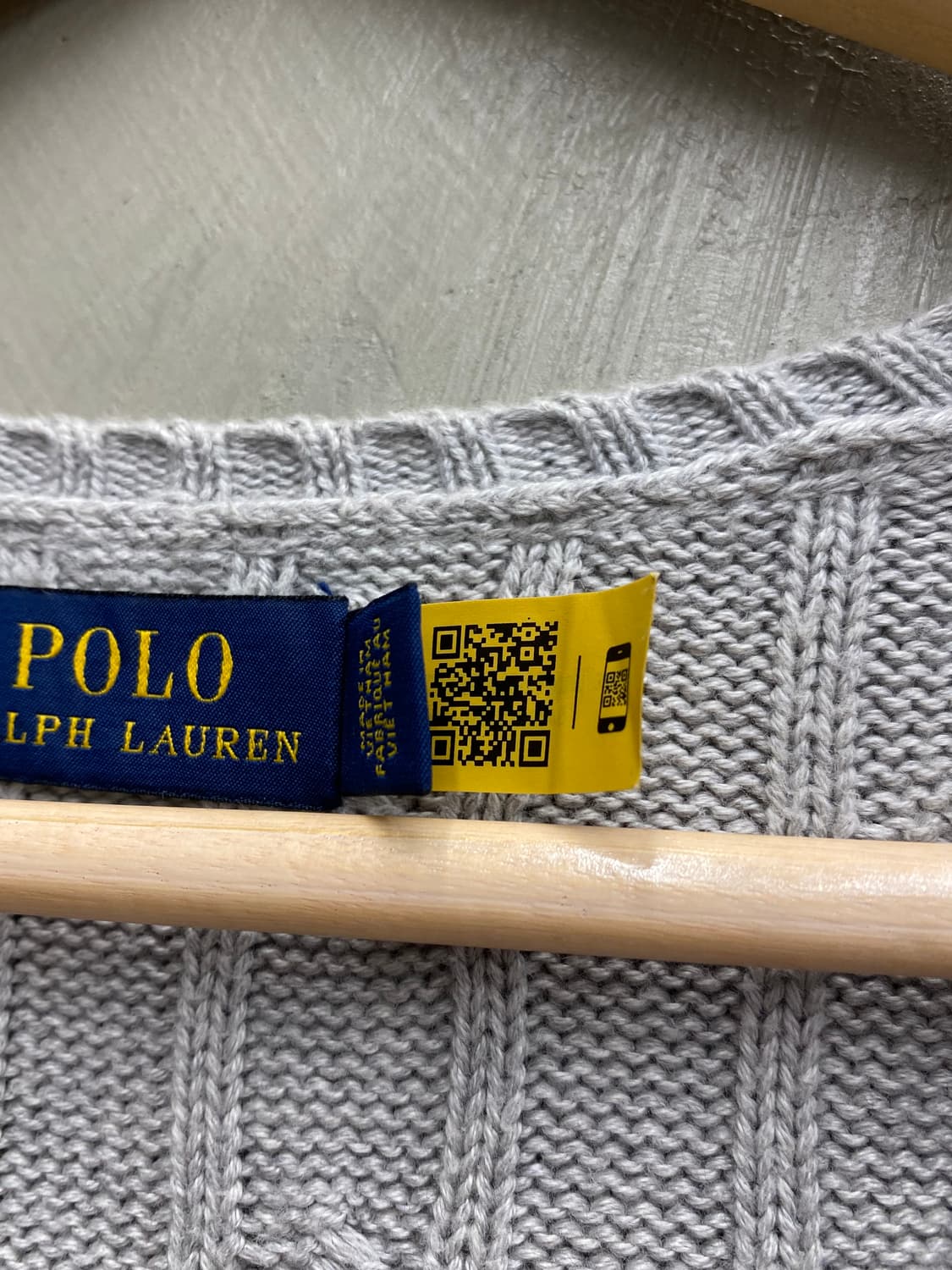 [L] Polo Ralph Lauren 폴로 랄프로렌 브이넥 케이블니트 상품이미지7