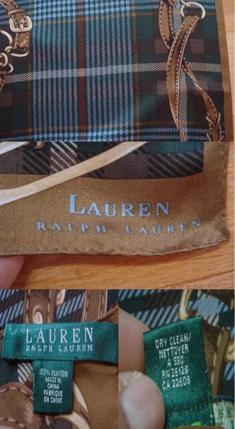 로렌 랄프 로렌 by 랄프 로렌 이퀘스트리언 프린트 스카프(실크) 상품이미지3