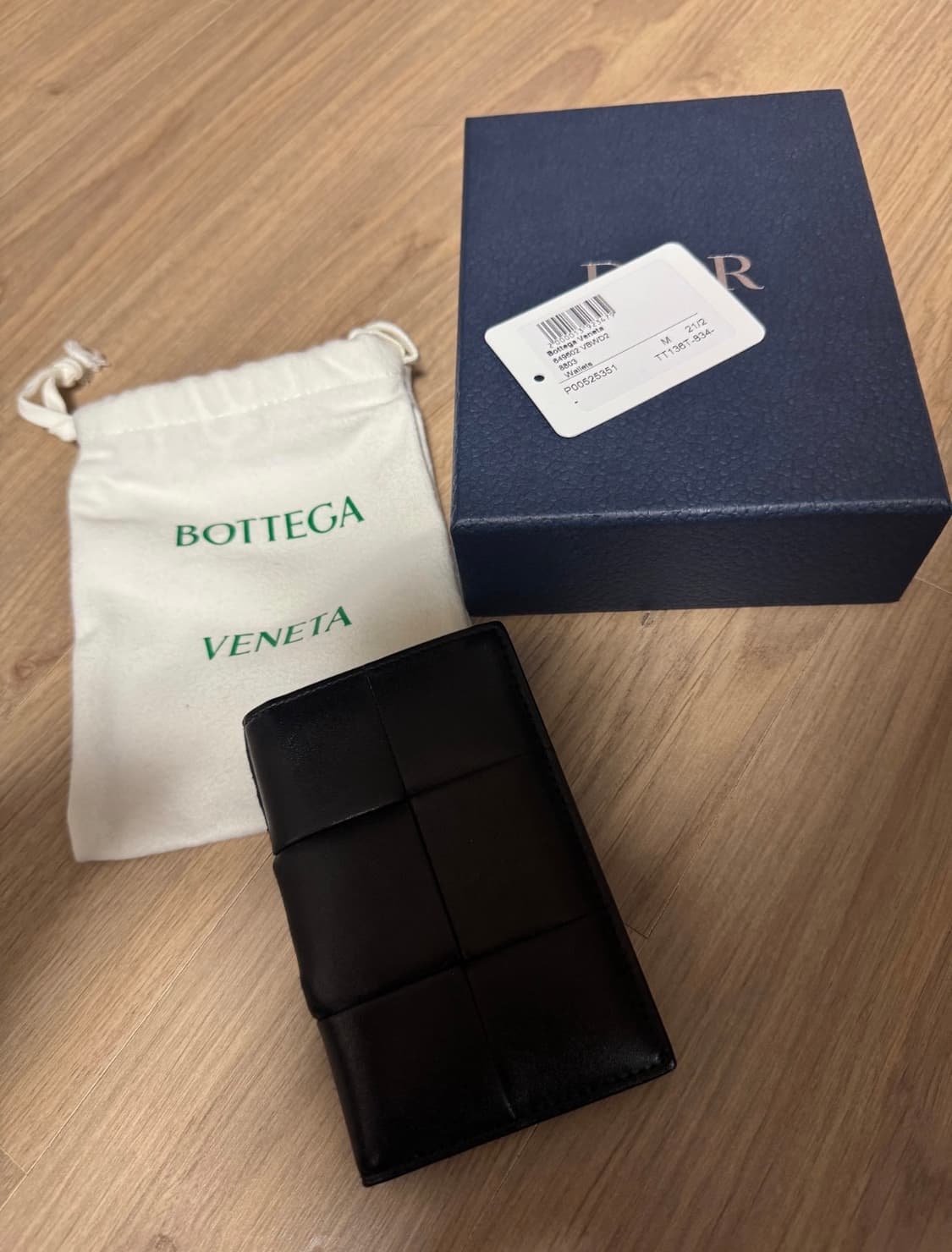 보테가베네타 카드지갑 오거나이저 블랙 판매 상품이미지3