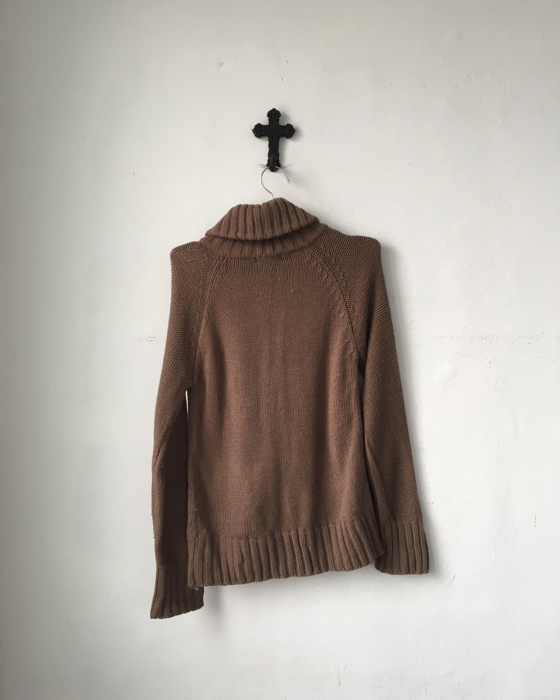 Neck point high neck knit zip up 상품이미지2