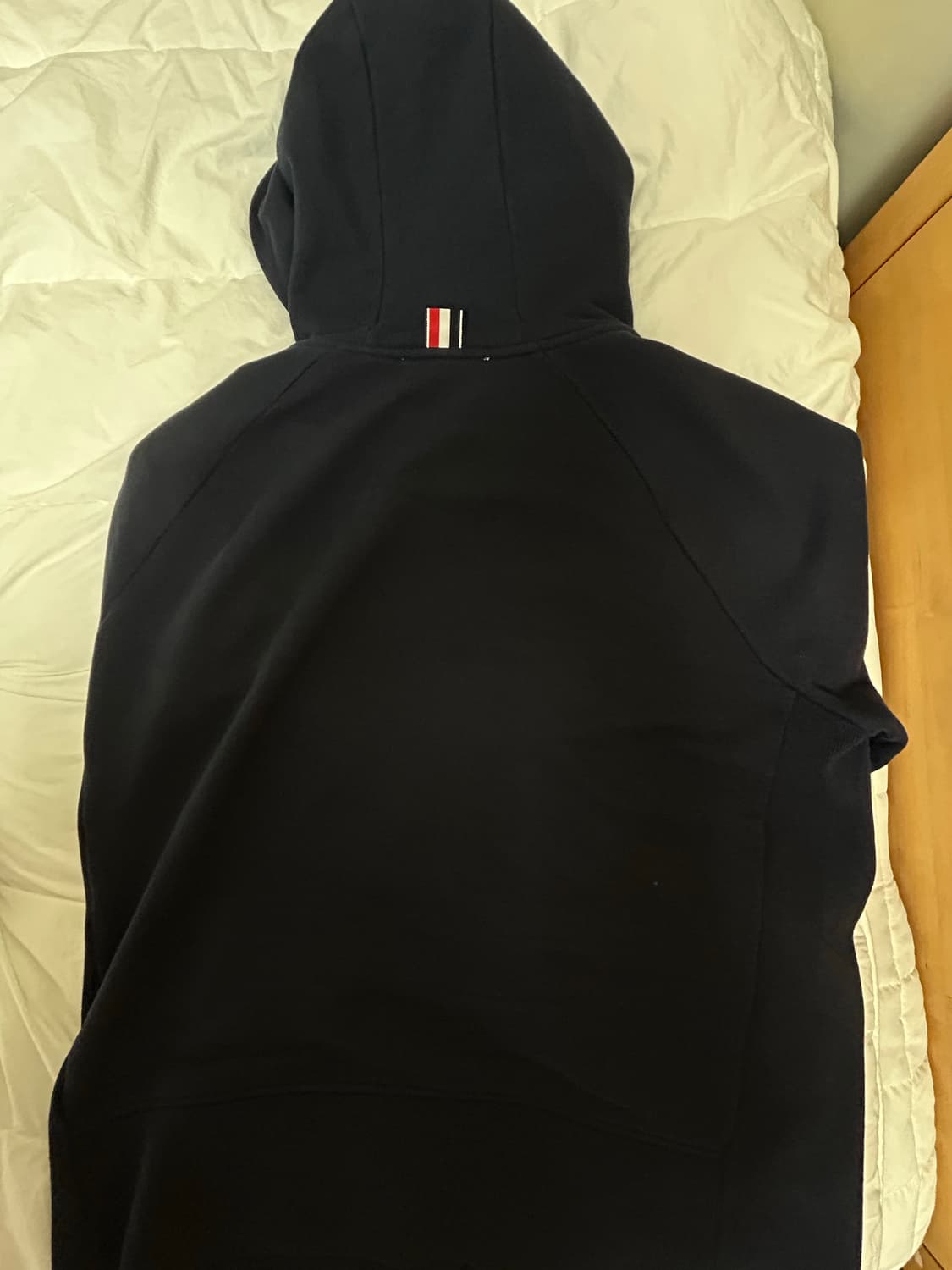 [4] 톰브라운 Thom Browne 네이비 후드집업 상품이미지5