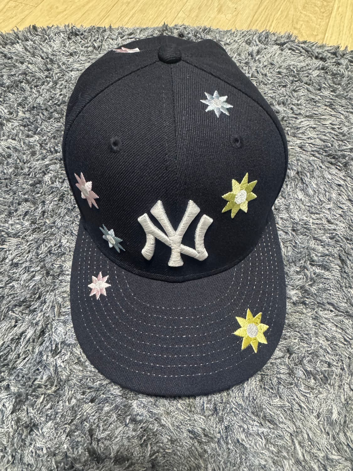 재팬 뉴에라 양키스 플라워 자수 59fifty 7 3/8 상품이미지1