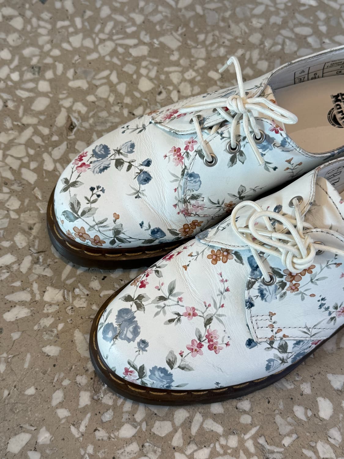 Dr. Martens 1461 flower pattern shoes 상품이미지7