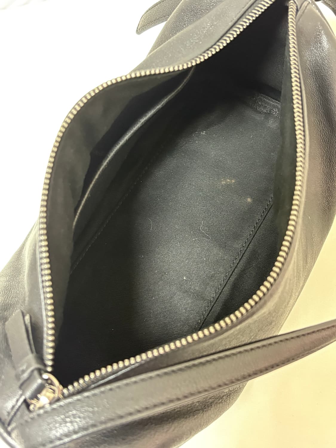 파사드패턴 빈티지 캐빈백 미디엄 블랙 풀구성 상품이미지5