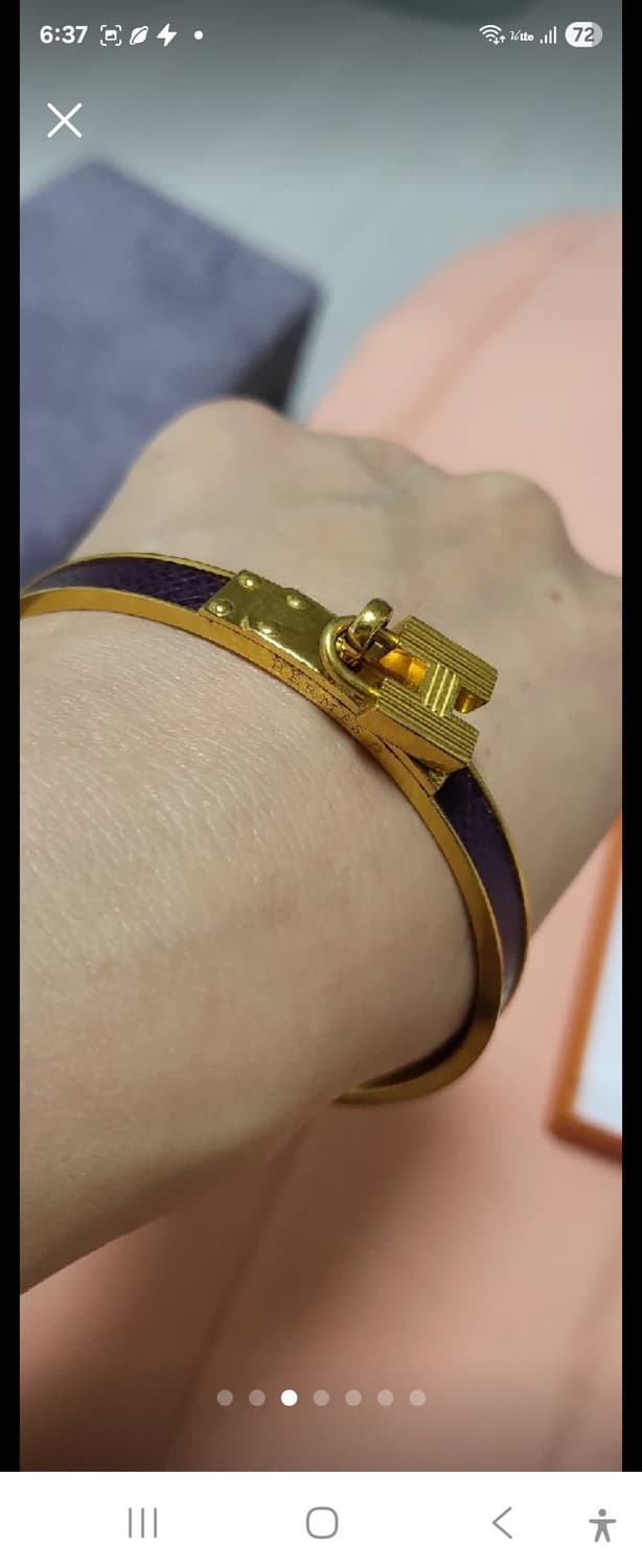 (정품)에르메스 켈리 뱅글 브레이슬릿 상품이미지3