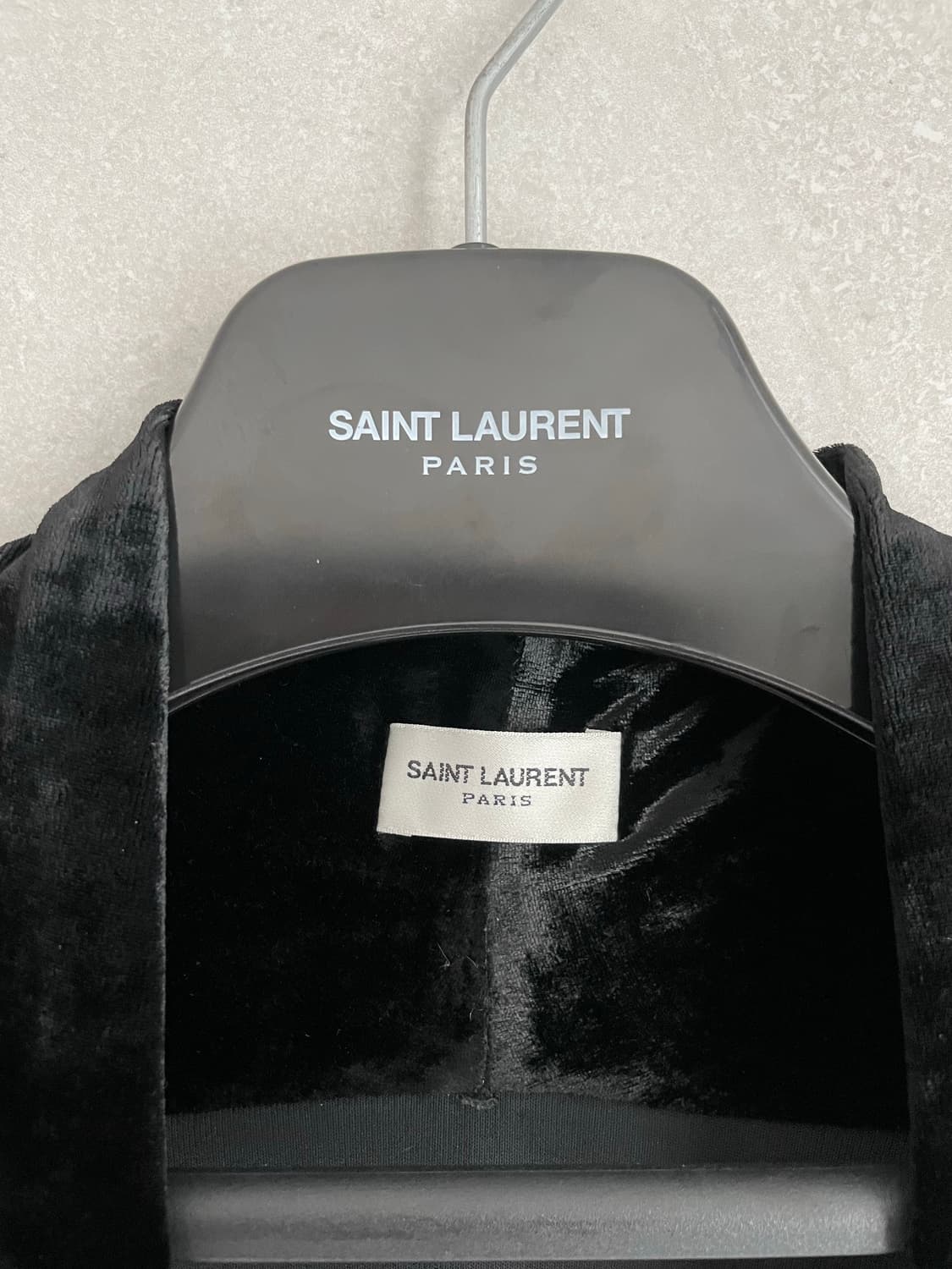 생로랑 23aw 벨벳 탑 상품이미지6