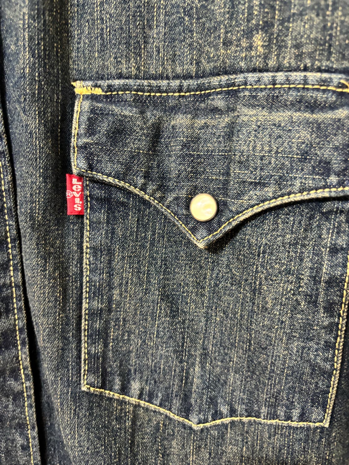 Levis 리바이스 레드탭웨스턴 데님 셔츠 상품이미지2