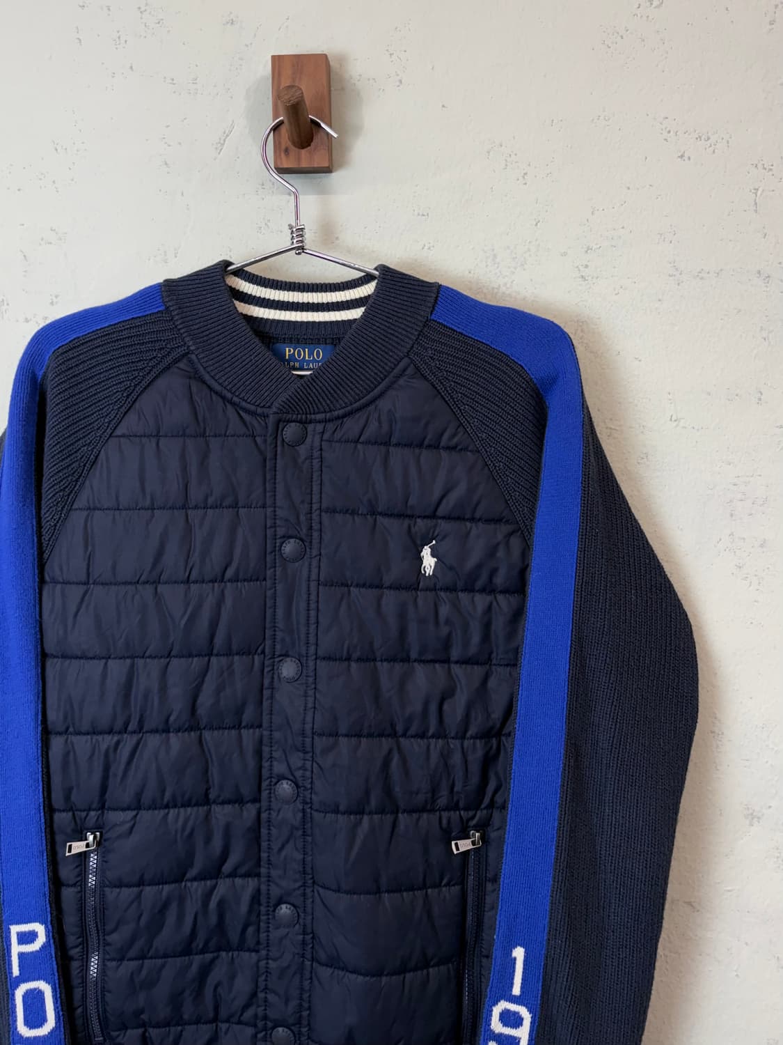 폴로랄프로렌 보이즈 경량 퀼팅 니트 자켓 상품이미지3