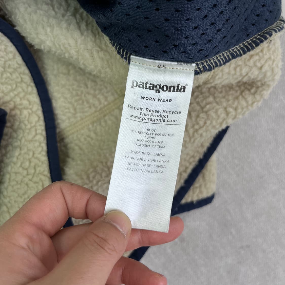 100 파타고니아 레트로 양털후리스 자켓 상품이미지4