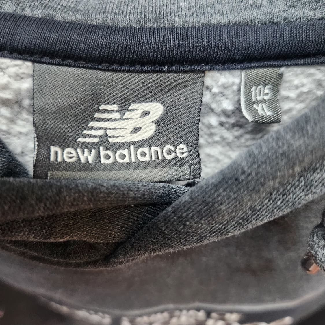 뉴발란스 빅로고 패치 후드티 105(XL) 상품이미지6