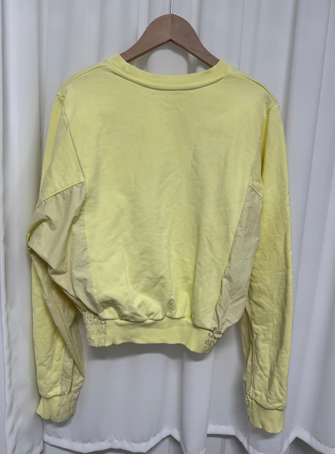 RE_L 리엘 옐로우 한지현 맨투맨 상품이미지9