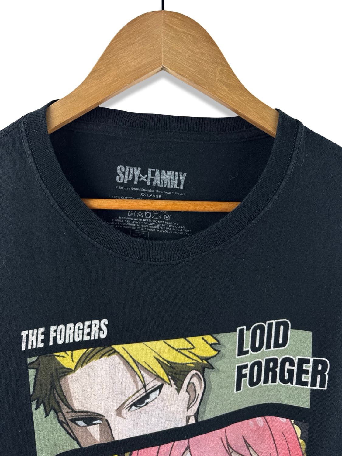 스파이패밀리 캐릭터즈 그래픽 반팔티셔츠2050 상품이미지3