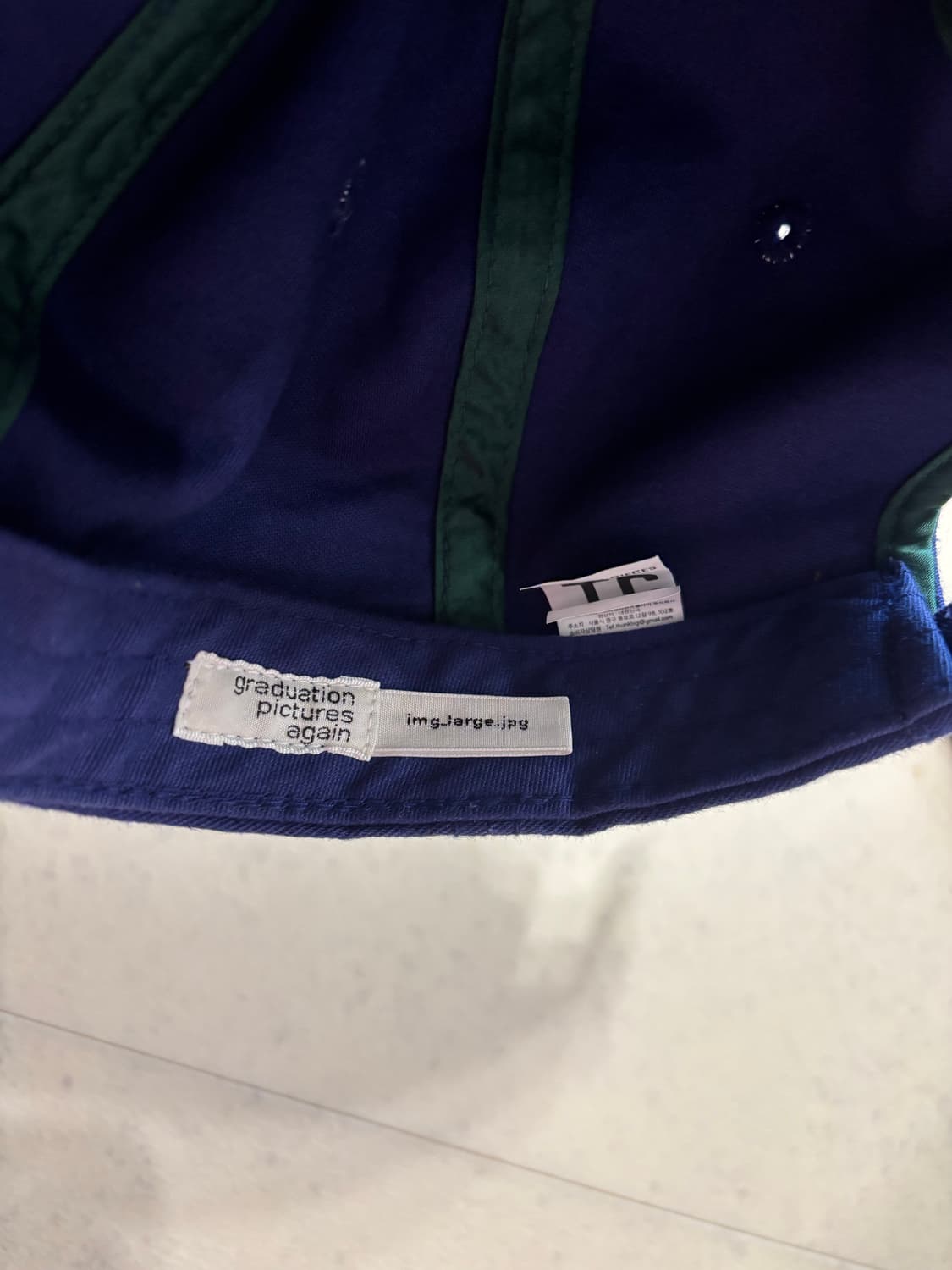 [L] 컬렉트피시스x테프스토어 볼캡  상품이미지3