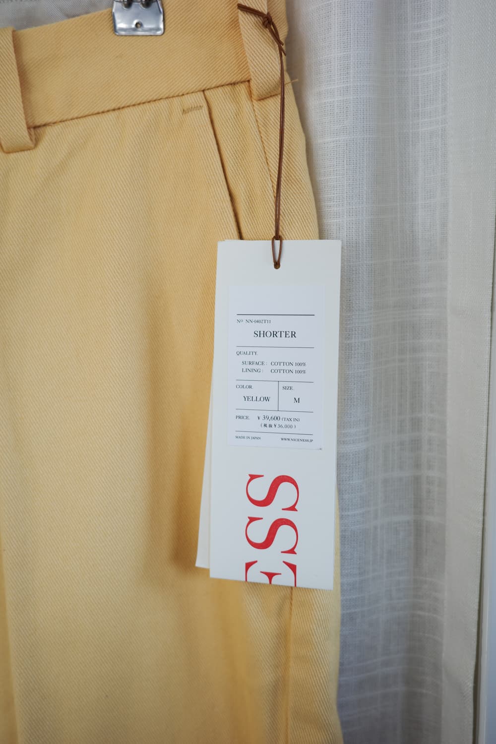 Niceness 나이스네스 쇼터 치노 팬츠 상품이미지3