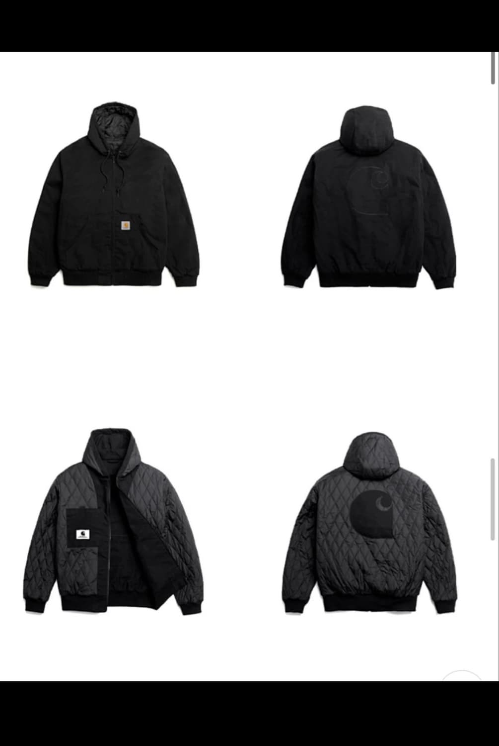 칼하트 WIP 웍스아웃 10주년 콜라보 액티브 자켓 XL 상품이미지1