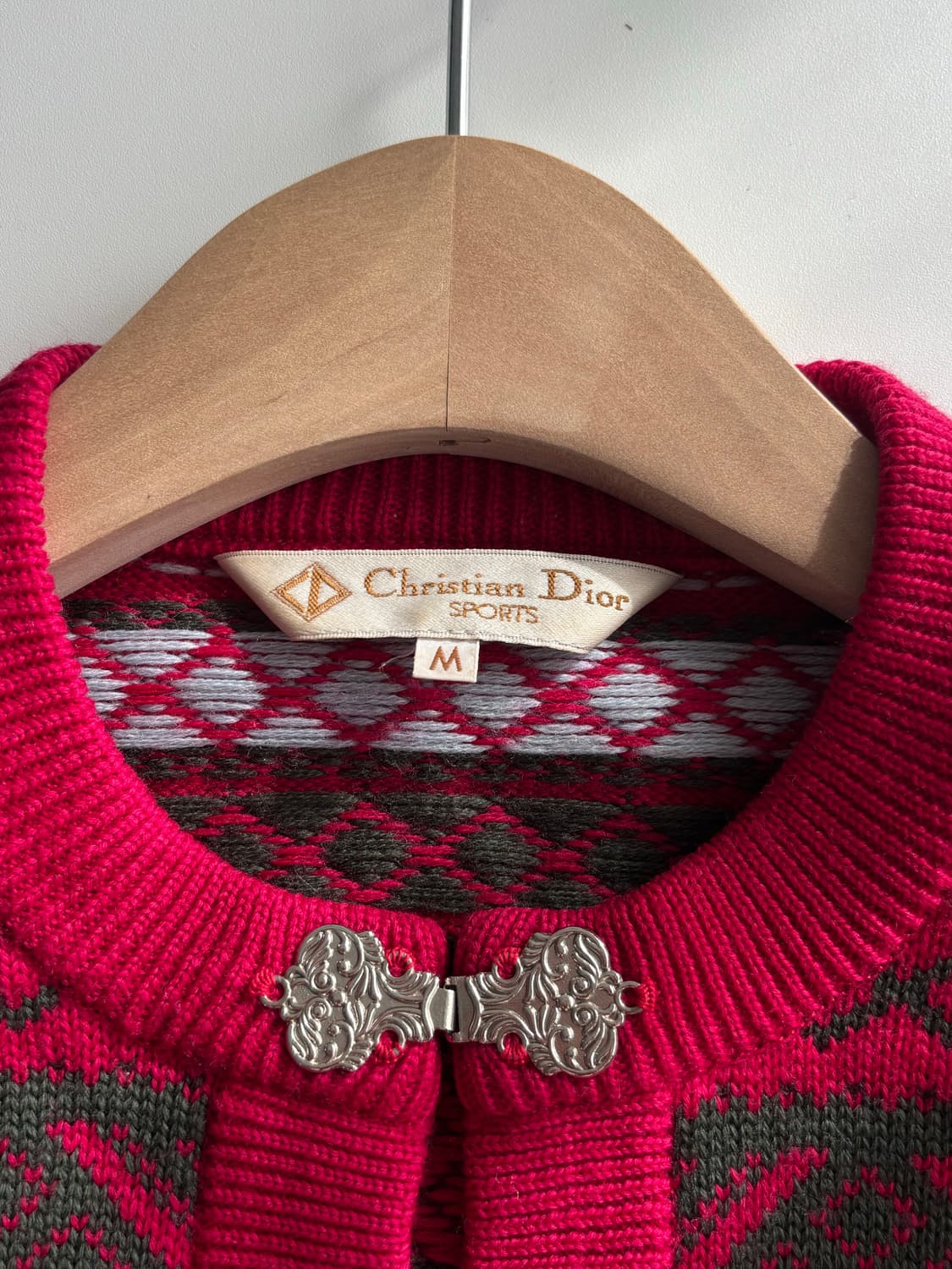Christian Dior sports 디올 스포츠 핑크 노르딕 니트 상품이미지4