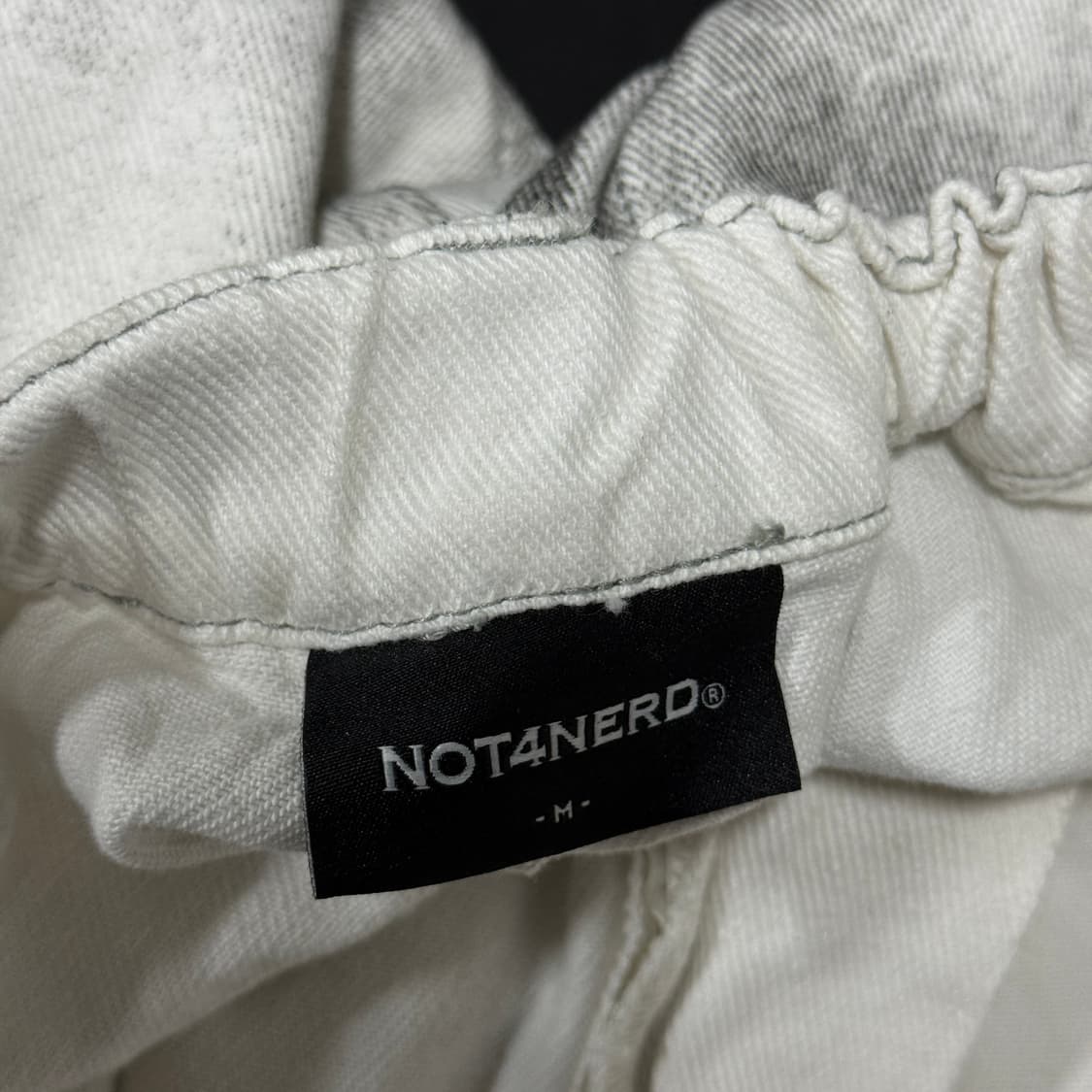 낫포너드 그런지 워싱 벌룬핏 와이드 카고 데님 팬츠 상품이미지8