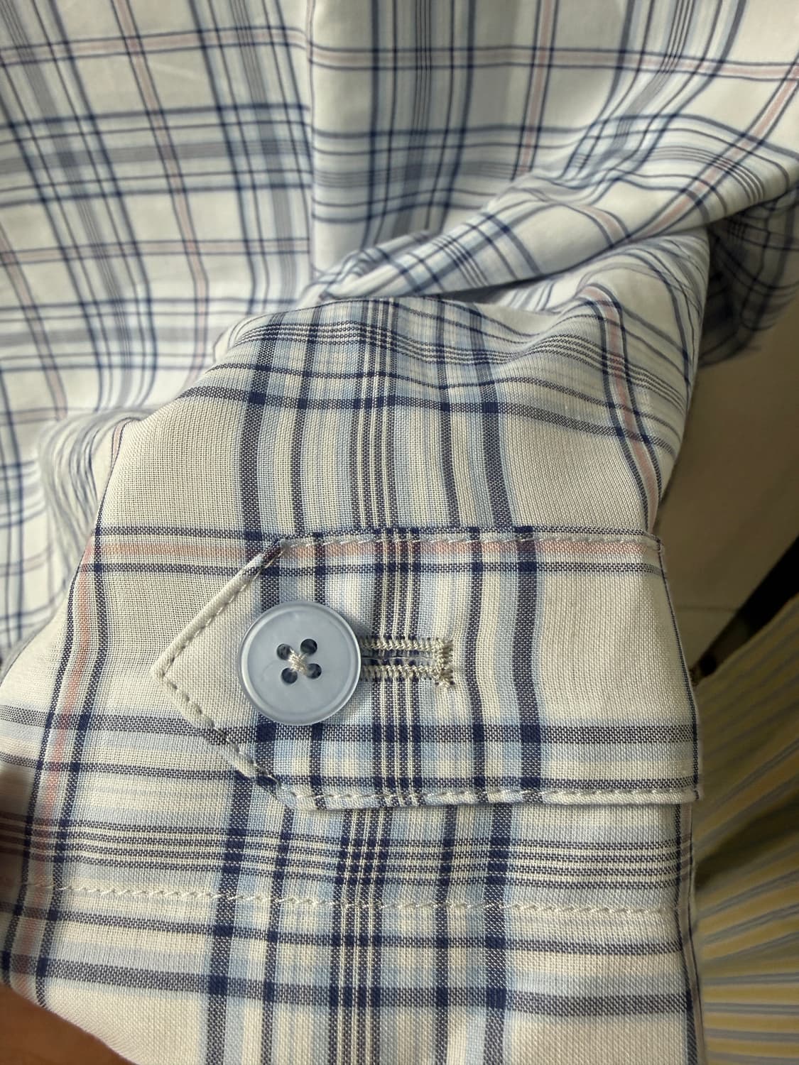 [2] 999휴머니티 체크 셔츠 자켓 셔켓 샘플 상품 상품이미지4