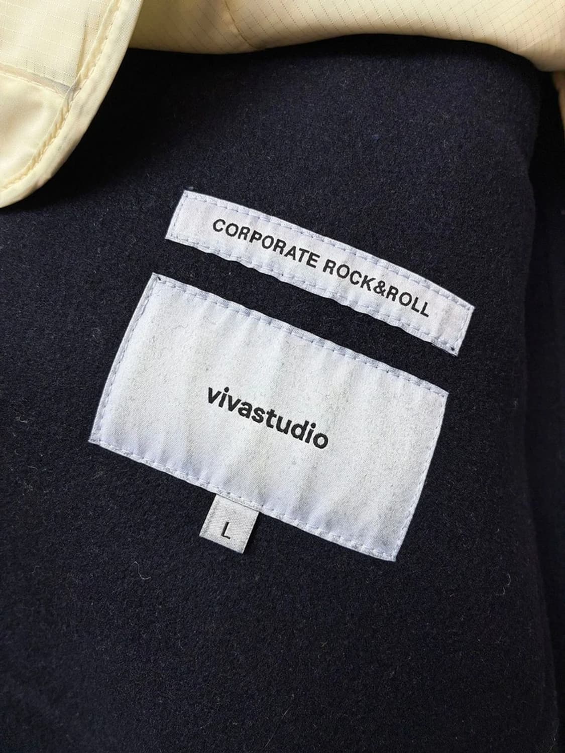 비바스튜디오 코퍼레이트 락앤롤 후디 더플 코트 PN6236 상품이미지6