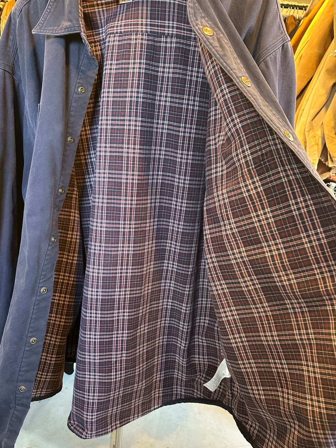 칼하트 헤비 코튼 라이닝 워크 자켓 2005 상품이미지8