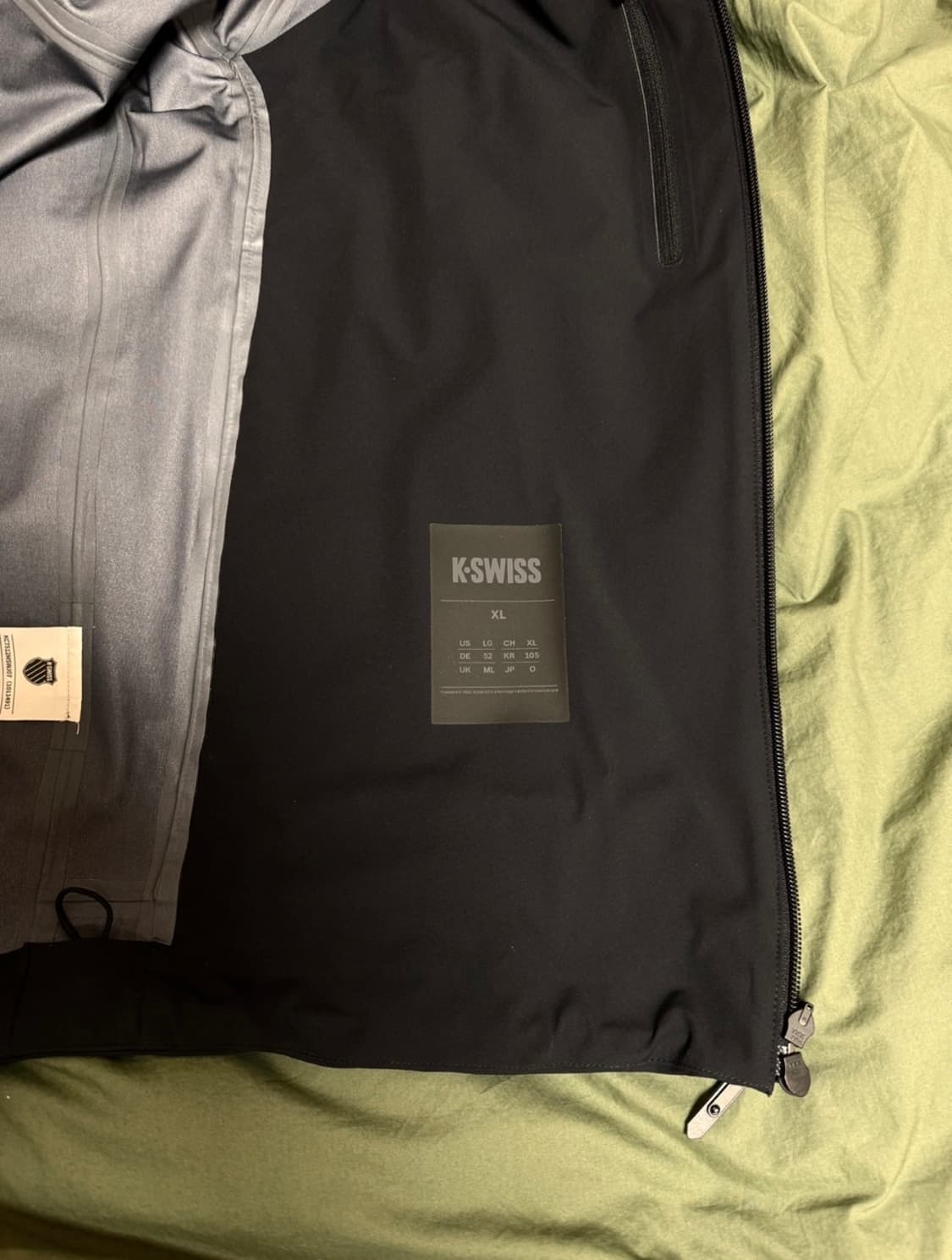 [새제품/XL] K-Swiss 3레이어 윈드브레이커 상품이미지7