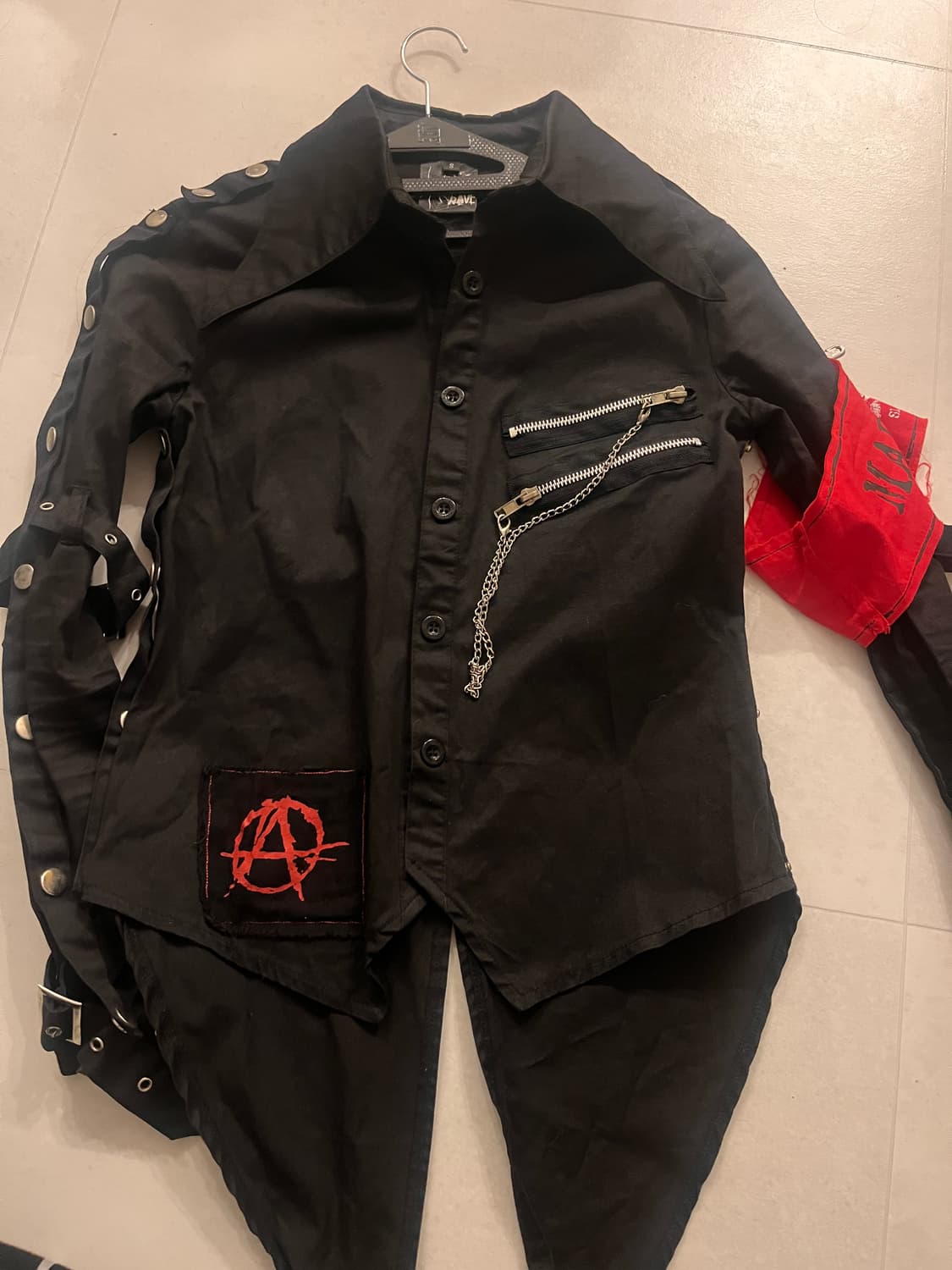 Punkrave 펑크레이브 펑크 셔츠 매드펑크 고스펑크  상품이미지1