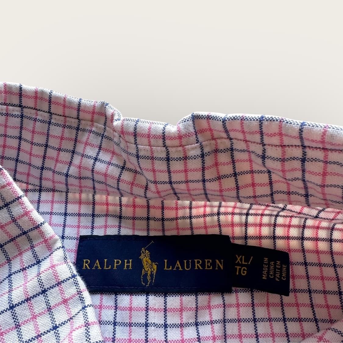 폴로 랄프로렌 체크 셔츠 남방 상품이미지4