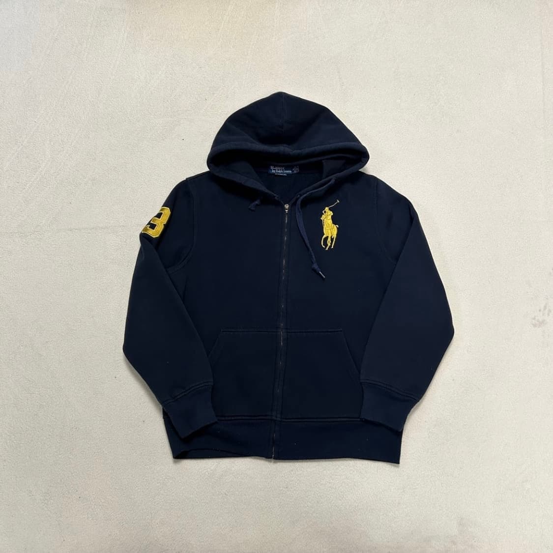 Polo Big Pony Navy Hood Zip-up 상품이미지4