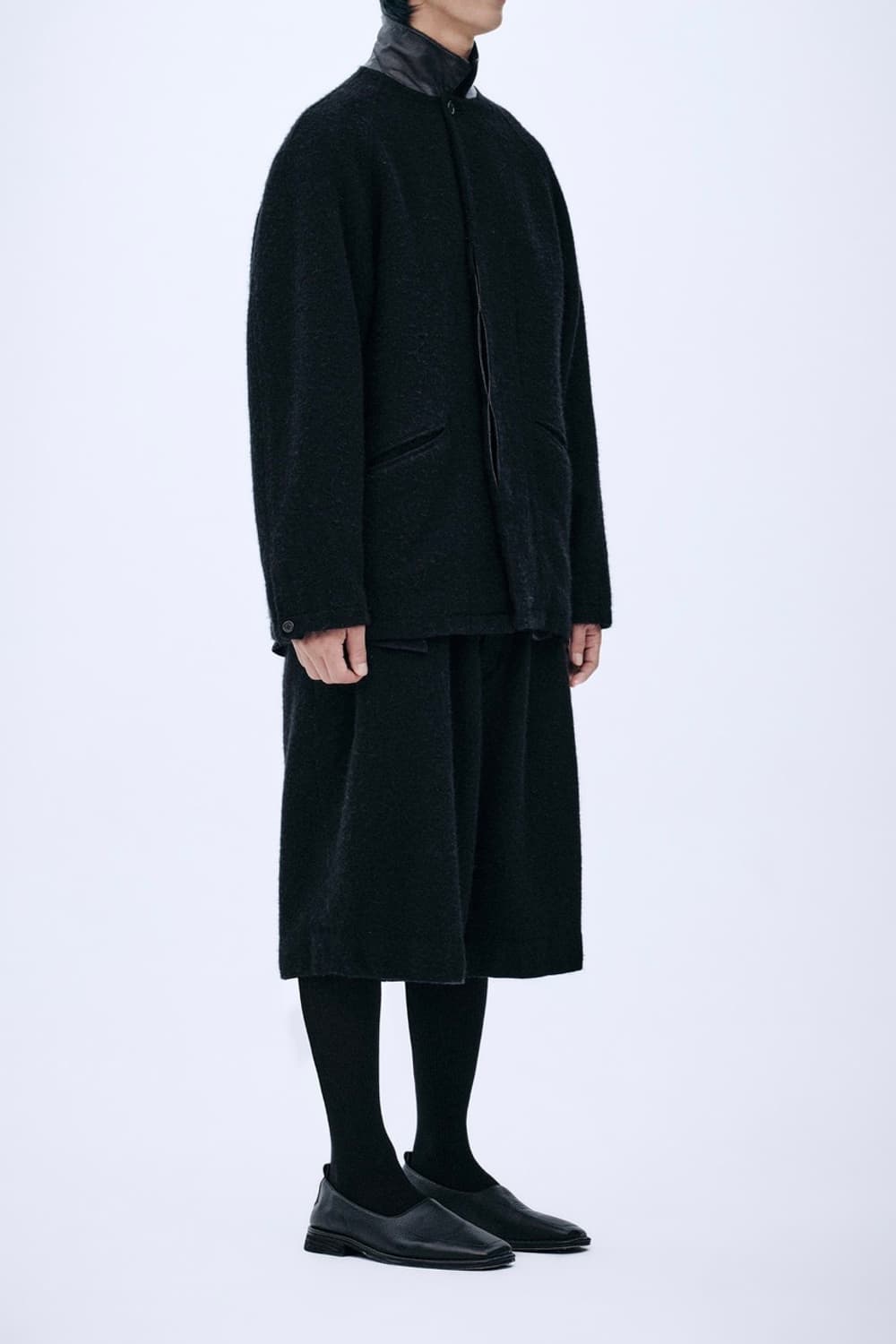 L)유스 보일드 울 레더 자켓 상품이미지2