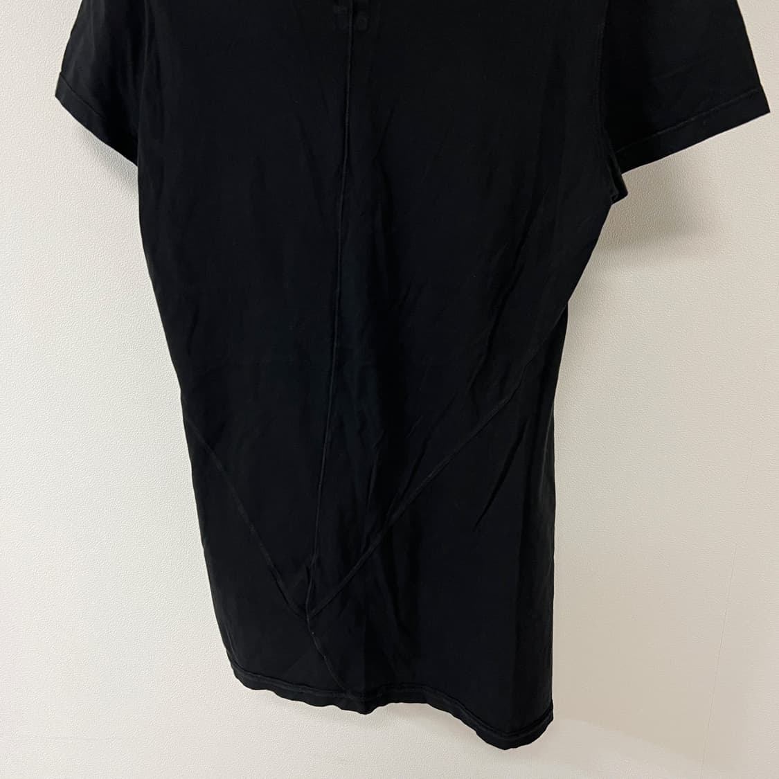 릭오웬스 14FW 다크쉐도우 우븐 티셔츠 블랙 상품이미지6