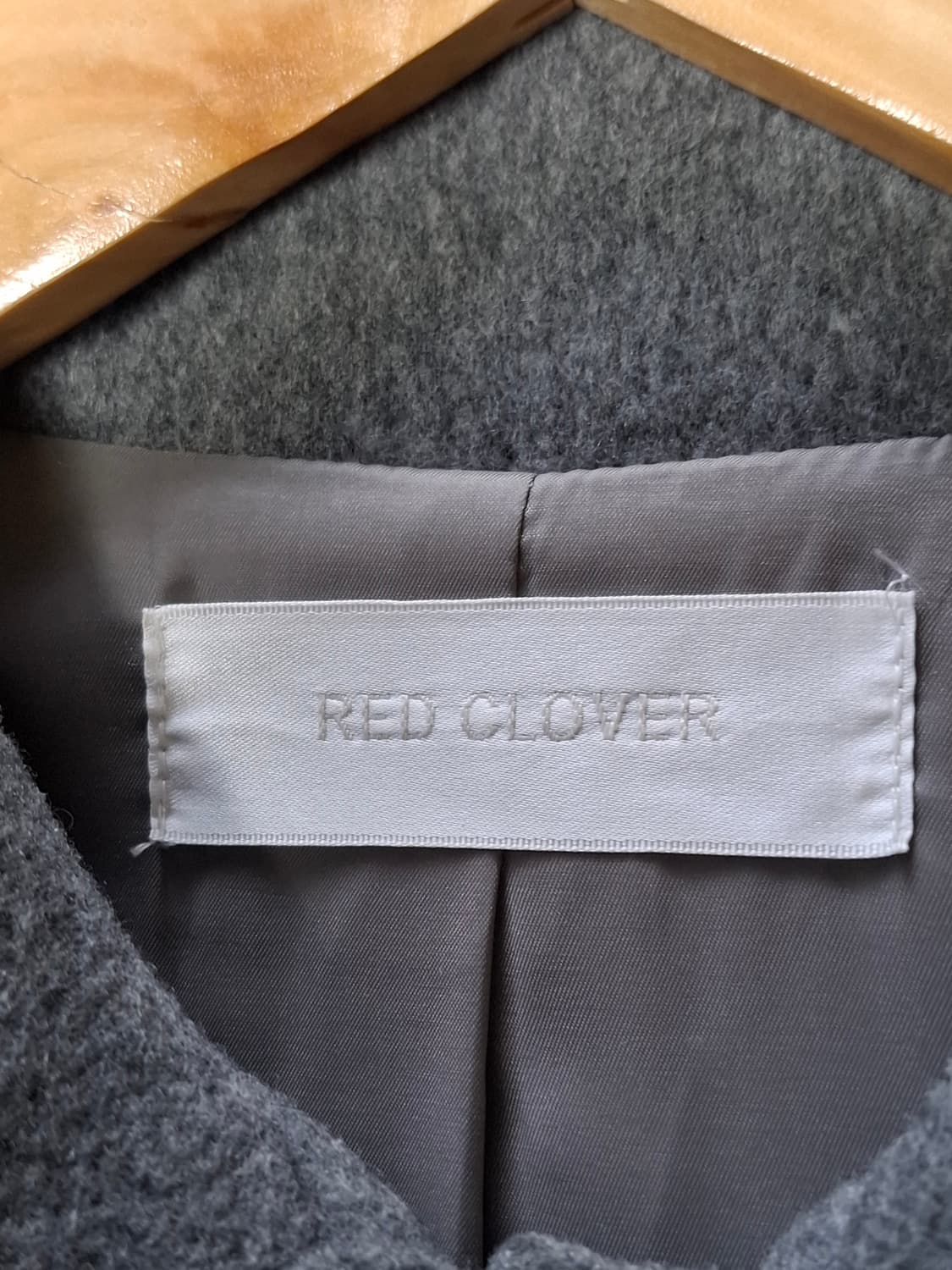 일본빈티지 레드클로버 모리걸 캐시울자켓 상품이미지3