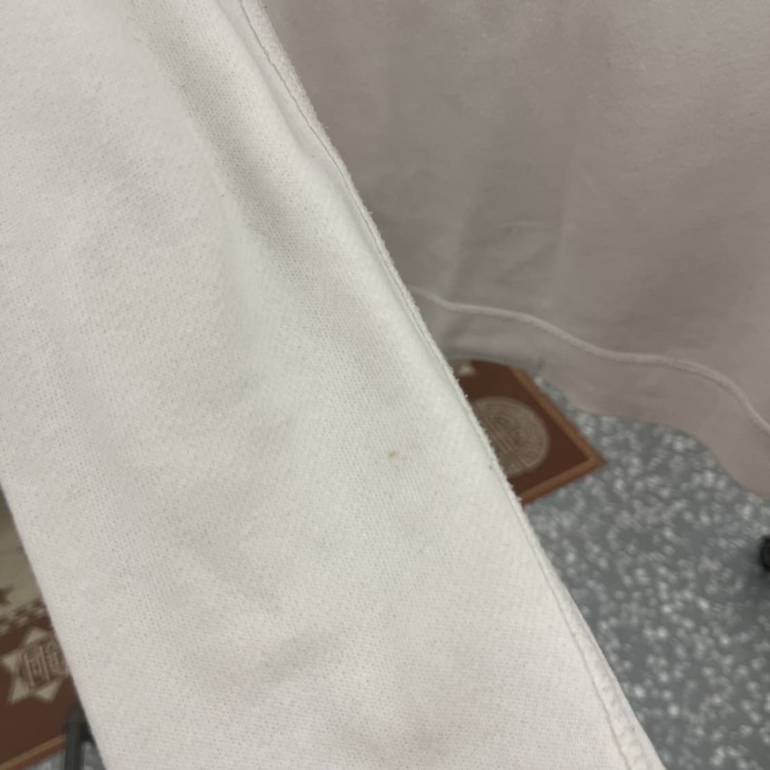 홀리스터 Y2K 대장급 딱붙핏 화이트크림 후드집업 S C10185 상품이미지7