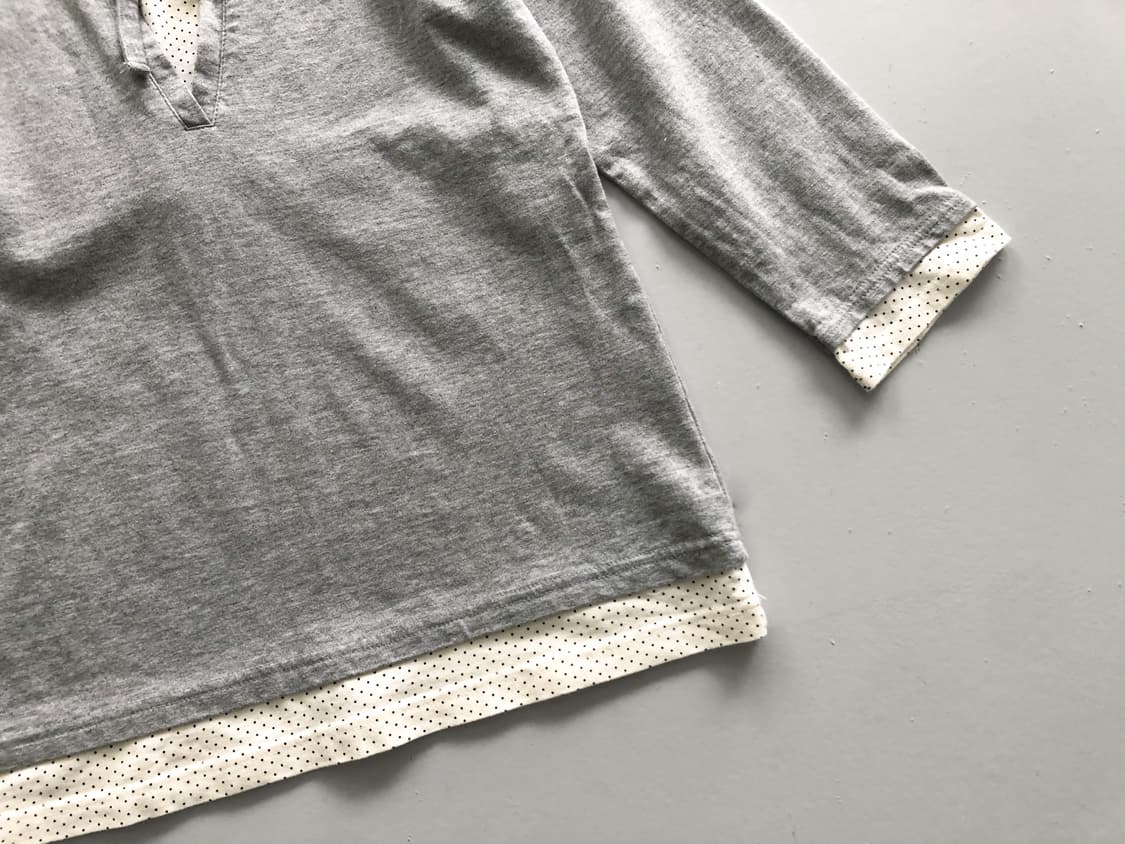dot layered sleeve 상품이미지4