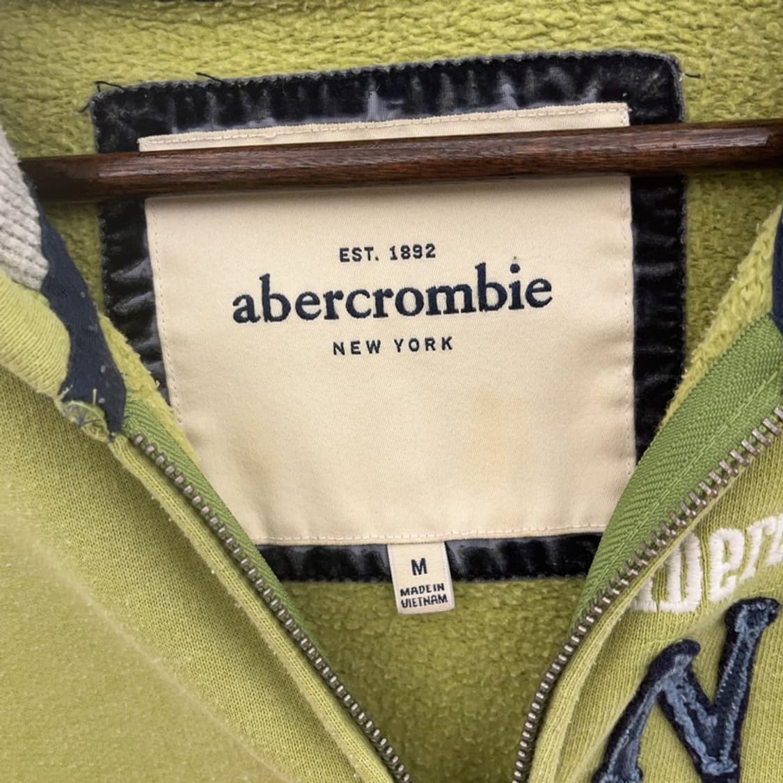 아베크롬비 Y2K 빈티지 약기모 후드집업 85 C06209 상품이미지3