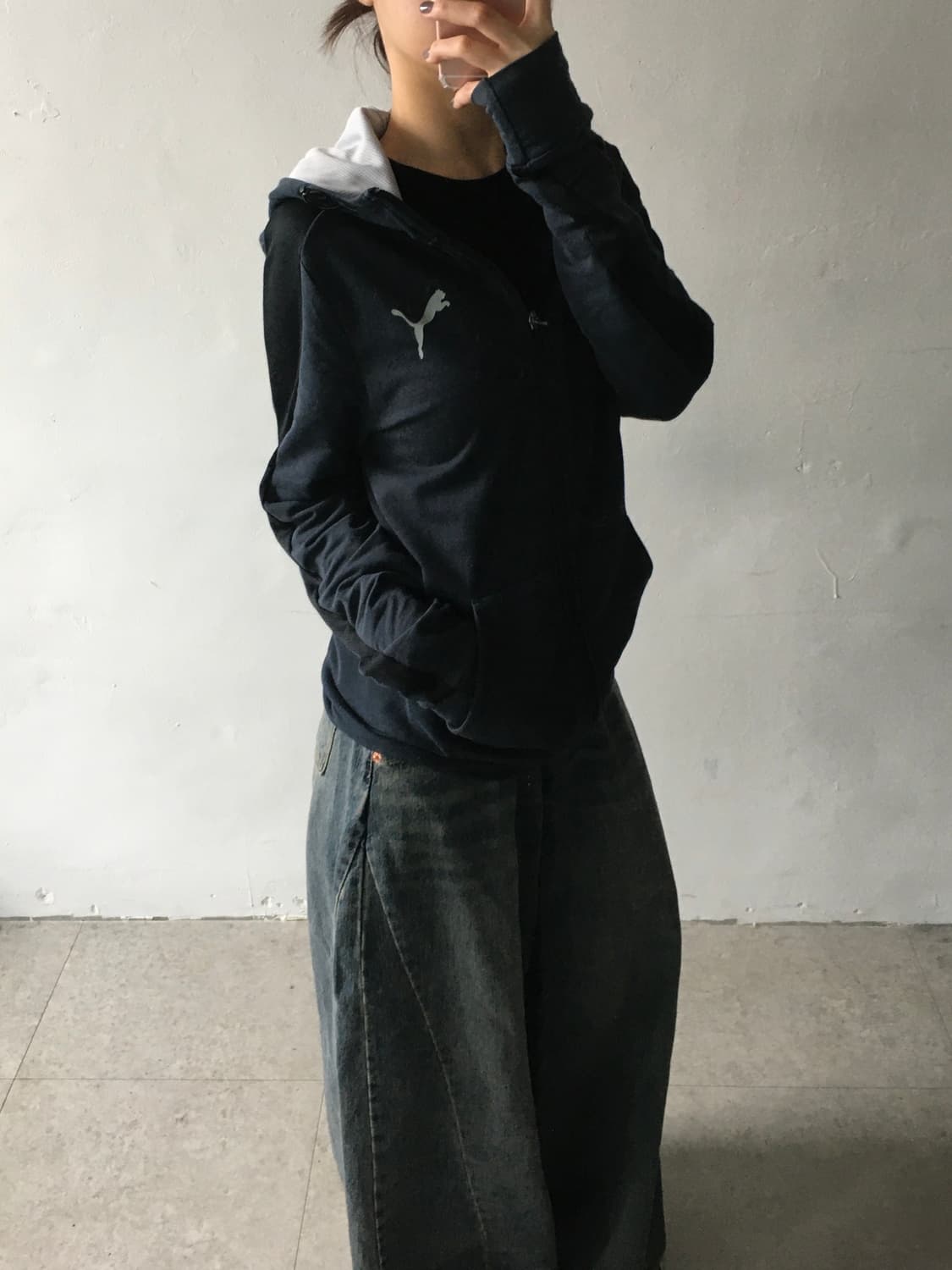 퓨마 기능성 후드집업 상품이미지2