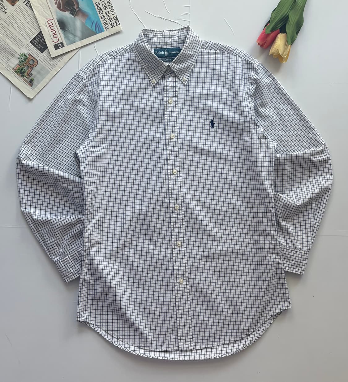 Polo 폴로랄프로렌 깅엄 체크 셔츠 상품이미지2