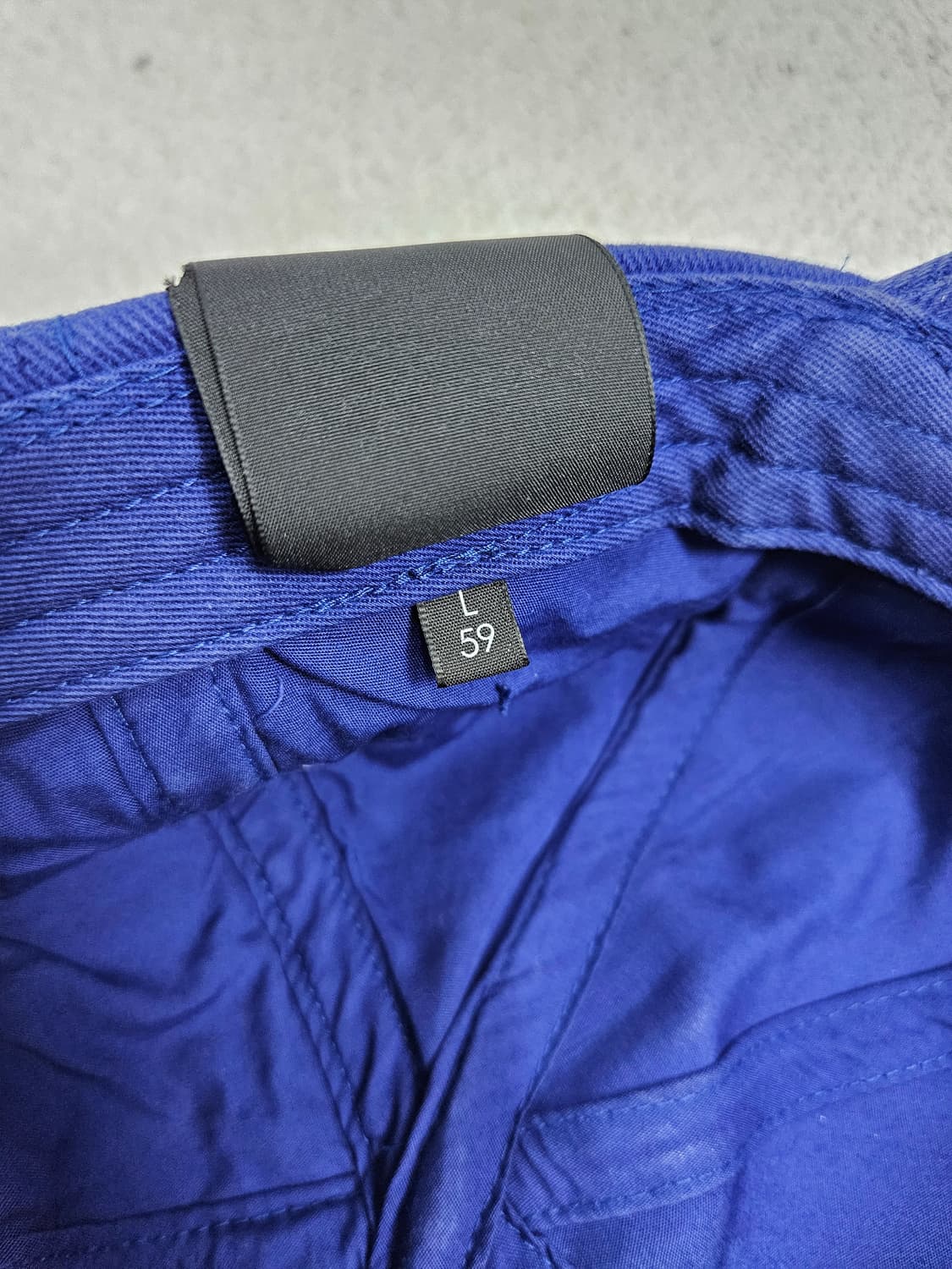 발렌시아가 웨이브로고 볼캡 블루 상품이미지7