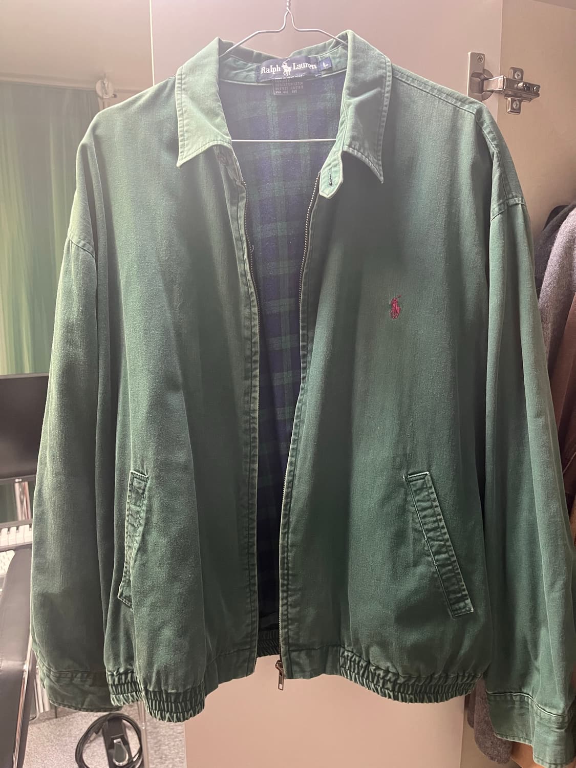 폴로 그린 해링턴 자켓 상품이미지1