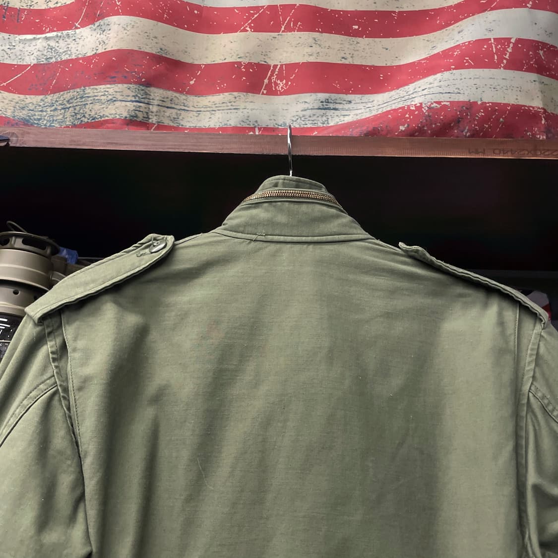 70s 알파인더스트리 M-65 필드자켓 오리지널 밀리터리 야상 N356 상품이미지4