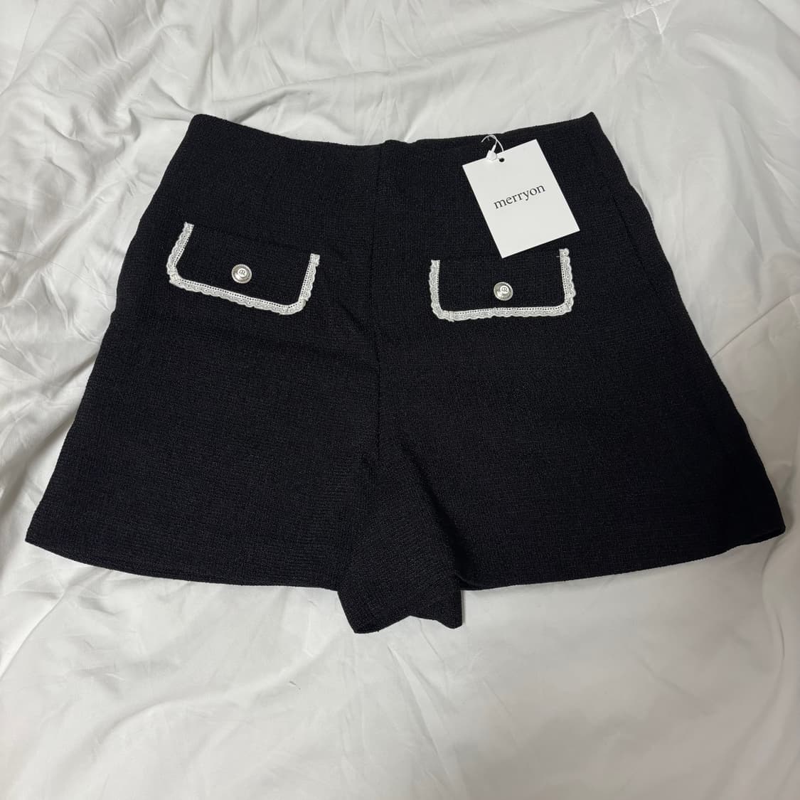 새상품 메리온 달트 와플 팬츠 S 상품이미지2