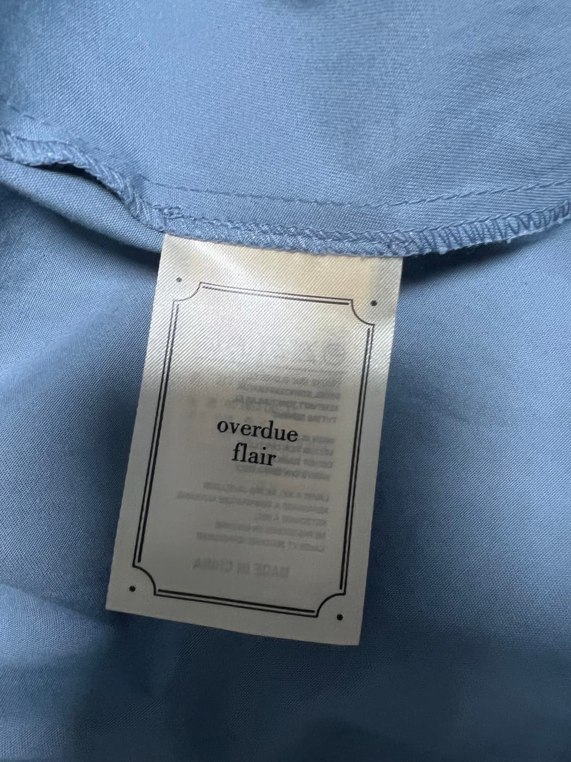 overdue flair 오버듀플레어 튜브 탑 오간자 드레스 상품이미지6