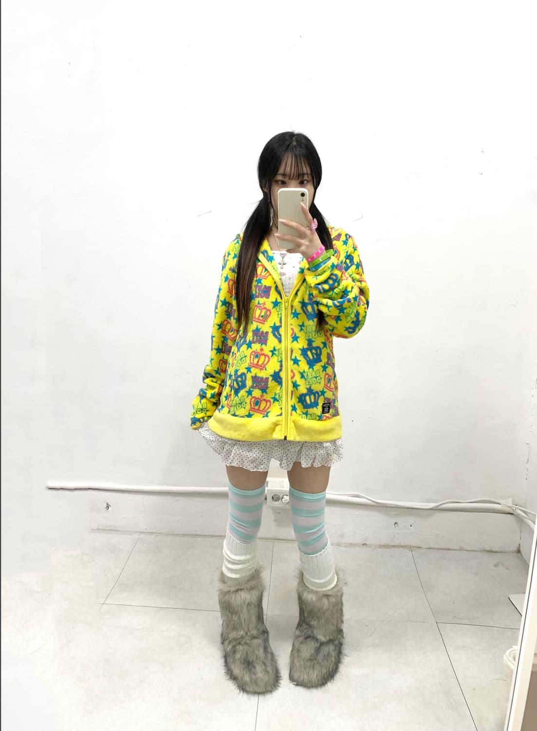 [BABY DOLL] 베이비돌 팝갸루 폭닥 후드집업 상품이미지2