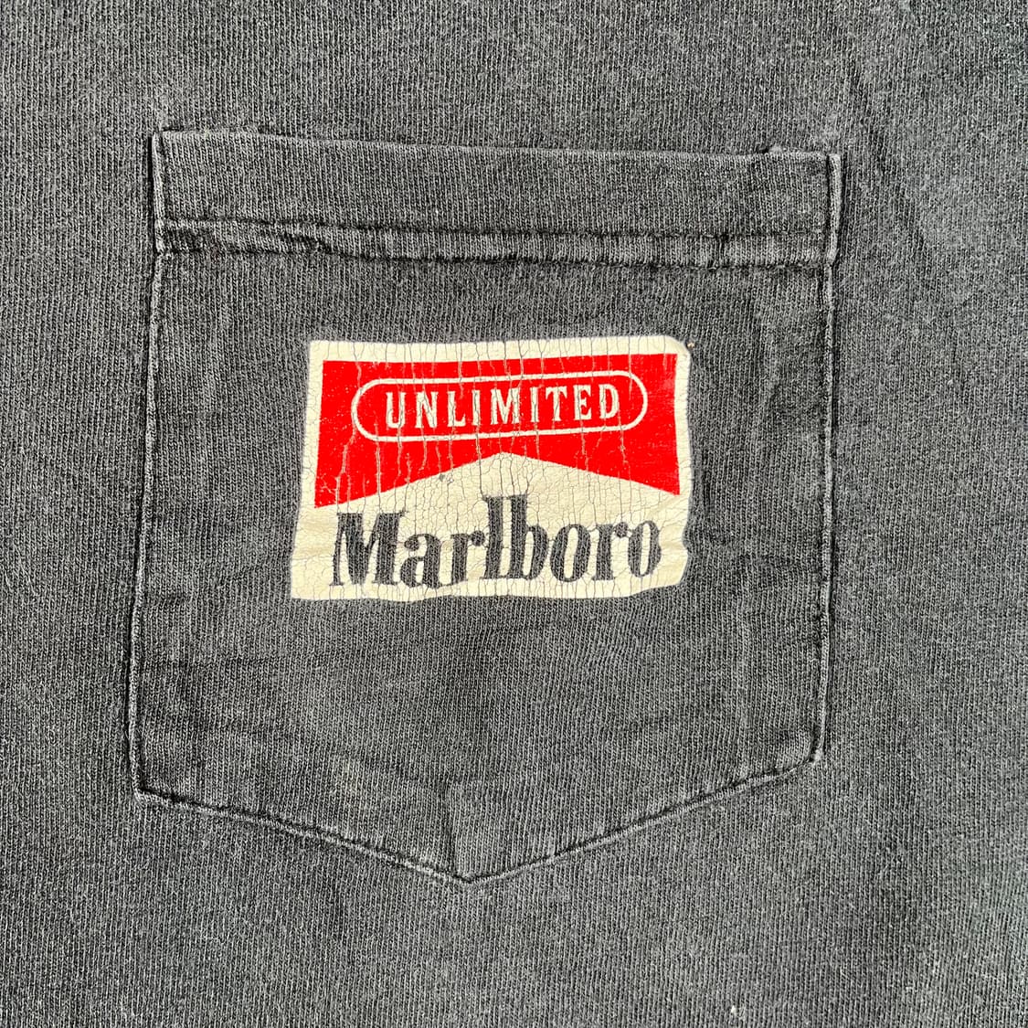 빈티지 말보로 언리미티드 트레인 포켓 반팔티 상품이미지6