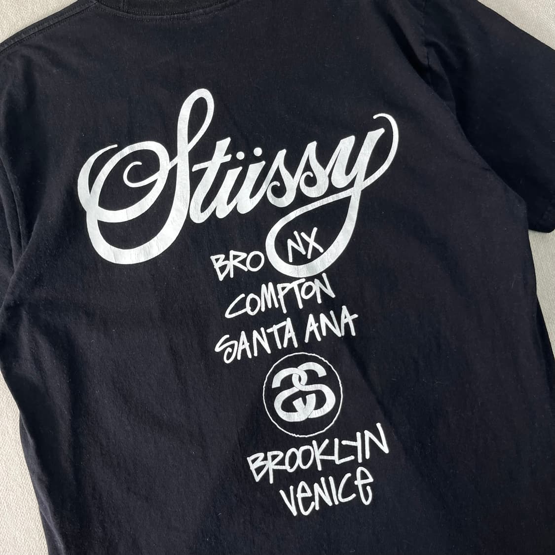 105 스투시 월드투어 반팔 티셔츠 상품이미지5