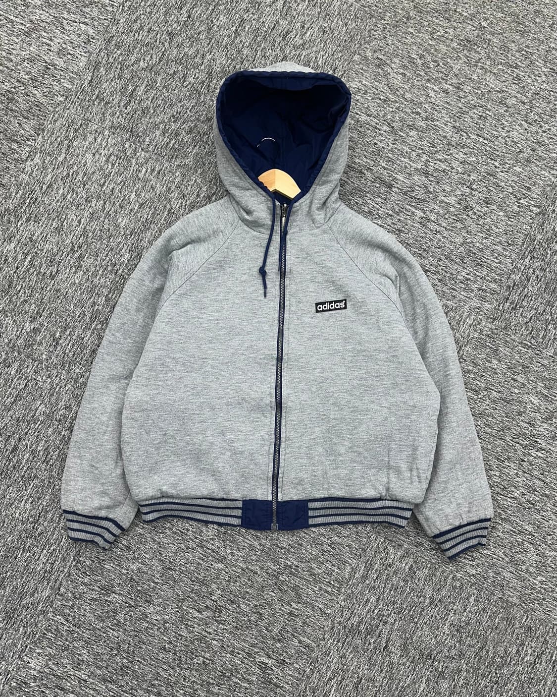 (XL)90'S 아디다스 양면 점퍼-M1185 상품이미지1