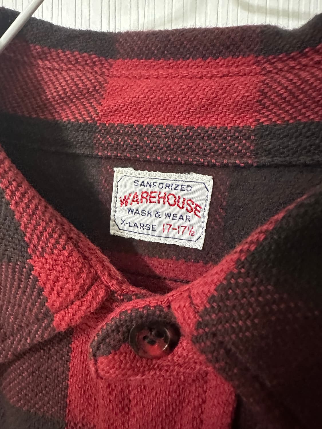 웨어하우스 버팔로 체크셔츠 XL 상품이미지4