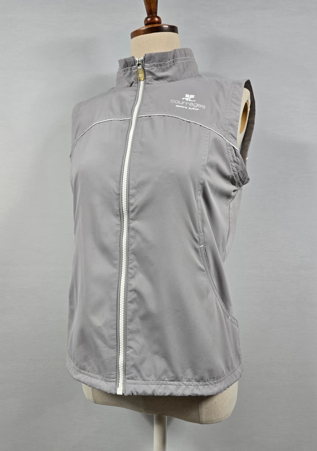 Courreges 꾸레쥬 그레이 로고 베스트 38 상품이미지3